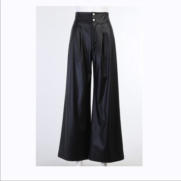 NWT wide leg business casual high waisted pants - Picture 4 of 6